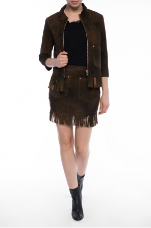Fringe suede jacket, zdjęcie 2 Fringe suede jacket od Diesel